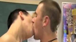 Two Twinks in Classroom Fervor