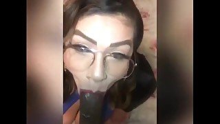 Bbw milf goes hard on new pizza delivery guy’s big bbc 