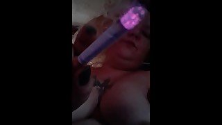 Morning bbw riding pov