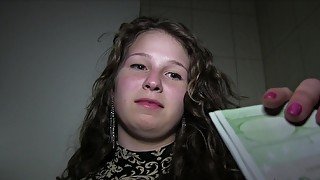 Few hundred Euros and this shy teen becomes the ultimate slut