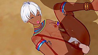 Street Fighter - Elena 3D Hentai