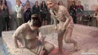 Group Mud Battle Rips Through The Club