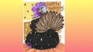 Speed Paint: Drag Turkey Thanksgiving Special