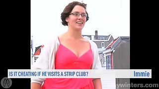 Is it cheating if I visit a strip club?