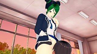 (3D Hentai)(JBA) Sex with Jolyne Cujoh