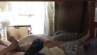 【Voyeurism!】Bisexual Korean Japanese college student!!!【Anal Masturbation!!!】