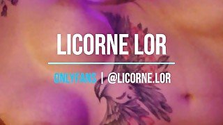 Licorne Lor - amateur redhead girl smoke and fuck behind