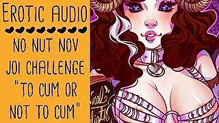 No Nut November JOI Challenge  EROTIC AUDIO ONLY NNN Jack off Instructions by Lady Aurality