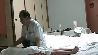 A masseuse takes advantage of a sexy legal age teenager
