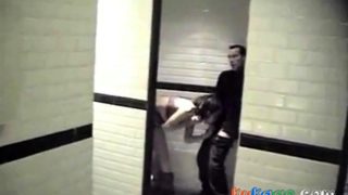 Couple Caught In Restaurant Bathroom