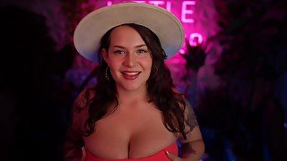 Little Clover Whispers loves showing off her big natural tits - NSFW ASMR