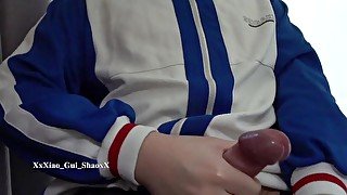 Prince of Tennis Cosplay Jerk Off Masturbation [with cum!]