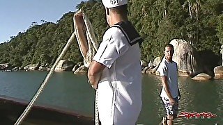 Sparta - Hot Sailor Boy Toy Gets A Big Load Of Seaman!