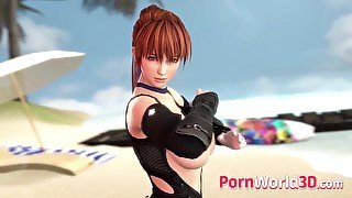 Hot Dead or Alive Characters Getting Fucked in their 3D Animated Pussies