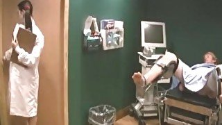 Doctor gets blasted with cum