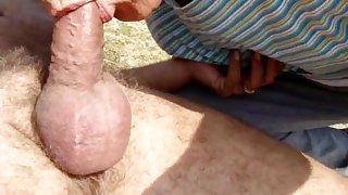 old man blows his friends cock in the dunes 2