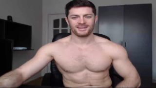 Hot dad shows body and cock to make you horny