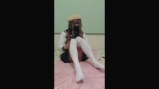 ASIAN SISSY CROSSDRESSER japan schoolgirl CUTE TRAP(◍•ᴗ•◍)❤