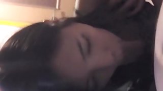 Young japanese couple homemade sextape