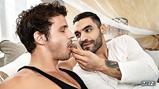 Very fun sex session with Arad Winwin and Nate Grimes