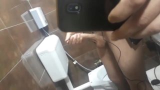 public toilet handjob