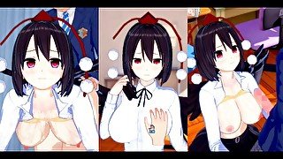 【エロゲーコイカツ！】東方 射命丸文3DCGアニメ動画(東方Project)[Hentai Game Koikatsu! Touhou Aya Shameimaru(Anime 3DCG Video)