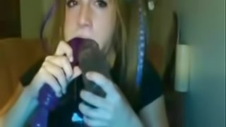 Best Dildo Sucking Webcam Shows EVER!