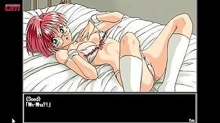 Toushin Toshi 2 Part 5 : The Berieved Wife Hentai RPG Game Playthrough