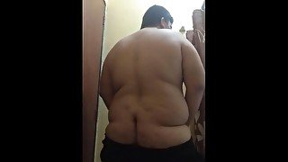 I show my butt and my penis in front of the camera