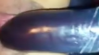 Raunchy Chick Gets Fucked by an Eggplant