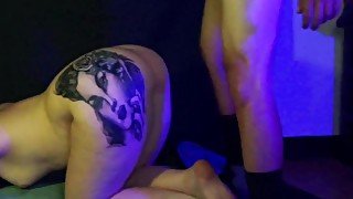 Daddy's little deVil  needed to get her ass fucked quivering orgasm