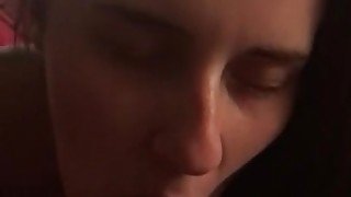 College Teen GF Facial Cumshot