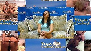 Tatianna - HOT Mixed 24yr Does Her First On Camera In Las Vegas - POV Blowjob Masturbation Bondage