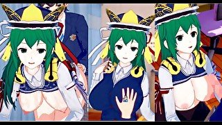 【エロゲーコイカツ！】東方 四季映姫・ヤマザナドゥ3DCGアニメ動画(東方Project)[Hentai Game Koikatsu! Touhou Eiki Shiki, Yamaxanadu