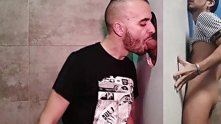 SUPER GLORY HOLE&nbsp; - LEO BULGARI WITH XISCO - A M A Z I N G CUM SHOTS!!! 💦