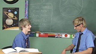 Teen student ass banged by gay teacher