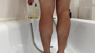 Washing my butt for a great and clean game session - Anal enema