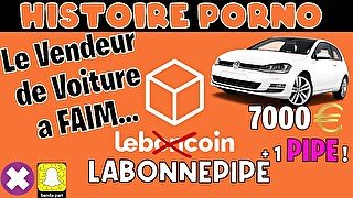 Un Mec hétéro du Bon Coin me SUCE la BITE - Histoire Porno Asmr