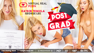 Post Grad - Russian Chick Virtual Reality Anal Creampie