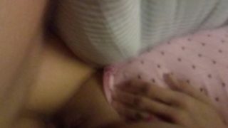 Tearing up step-daughters young pussy while wife is working!