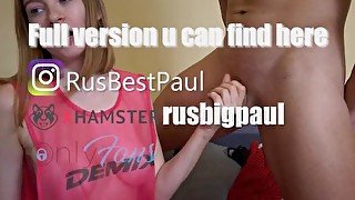 Kira suck dick in dogy for RusBigPaul