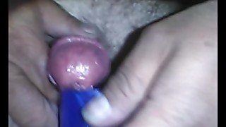 Playing with my tiny penis plzz humiliate it