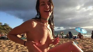 Lily Adams get wild with you in Hawaii POV style