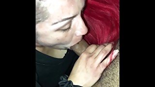 Cheating Mexican wife first blowjob