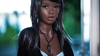 Excellent ebony sex doll