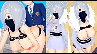 【エロゲーコイカツ！】僕のヒーローアカデミア 柳レイ子3DCG巨乳アニメ動画(ヒロアカ)[Hentai Game Koikatsu! Reiko Yanagi(Anime 3DCG Video)]