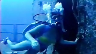 Wreck Scuba Diver In Bikini