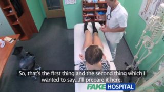 FakeHospital Short haired hottie seduces doctor