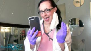 Humiliated by Hot Doctor- Glasses FemDom laughs and gives you SPH treatment