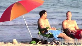 Teen blowjob swallow hd first time Beach Bait And Switch